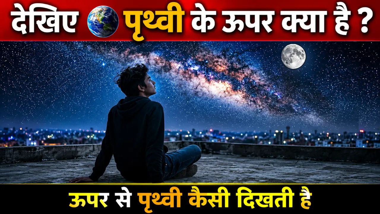 पृथ्वी के ऊपर क्या है? आसमान के ऊपर क्या है? (Video)